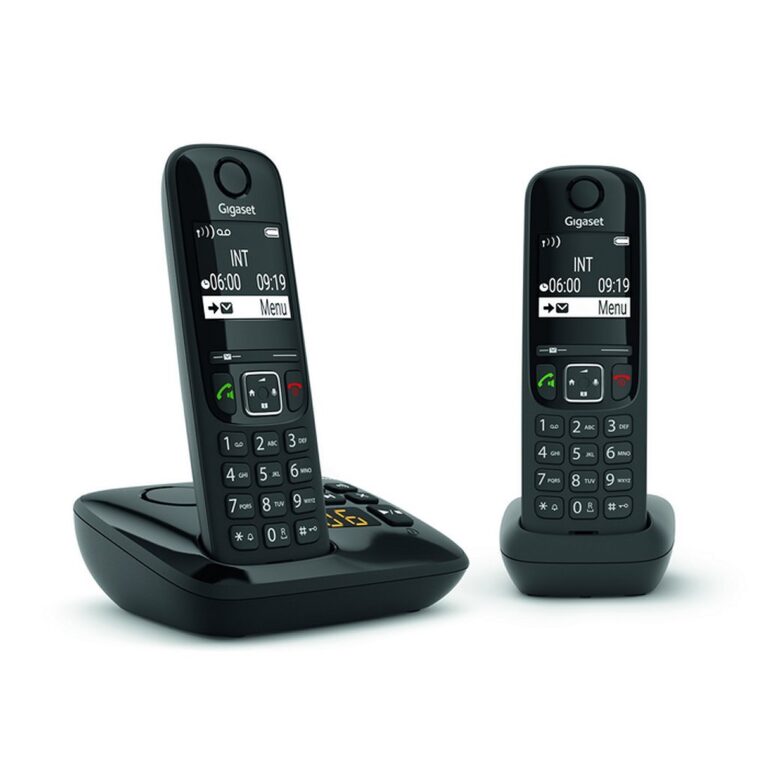 Gigaset AS690AR Duo DECT Telefoon Zwart | Kopen bij Flickmyhouse