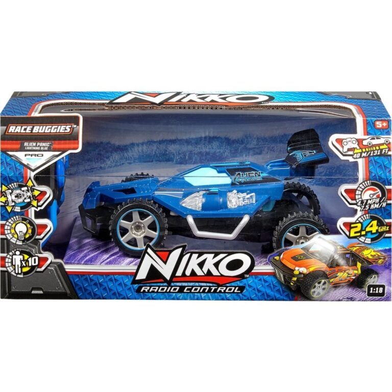 Nikko RC Race Buggies Alien Panic Blue 1:18 + Licht | Kopen bij Flickmyhouse