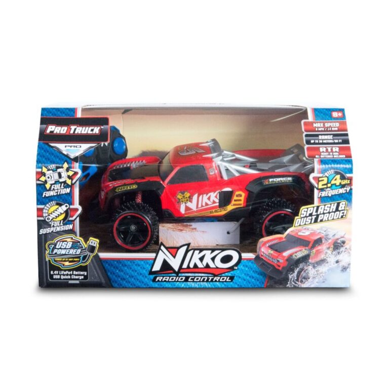 Nikko RC Racing Truck Rood/Zwart | Kopen bij Flickmyhouse