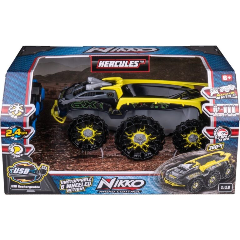 Nikko RC Hercules 1:12 Geel/Grijs | Kopen bij Flickmyhouse