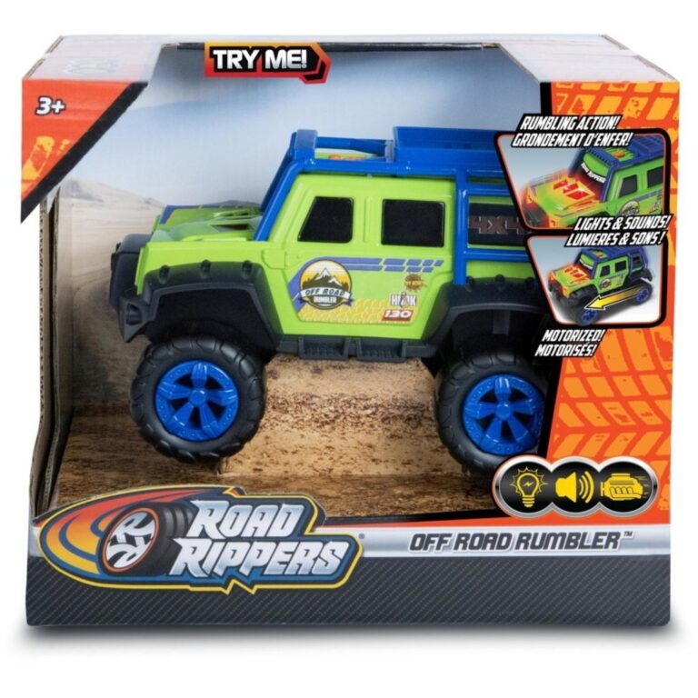 Road Rippers Off Road Rumbler Forest Green + Licht en Geluid | Kopen bij Flickmyhouse