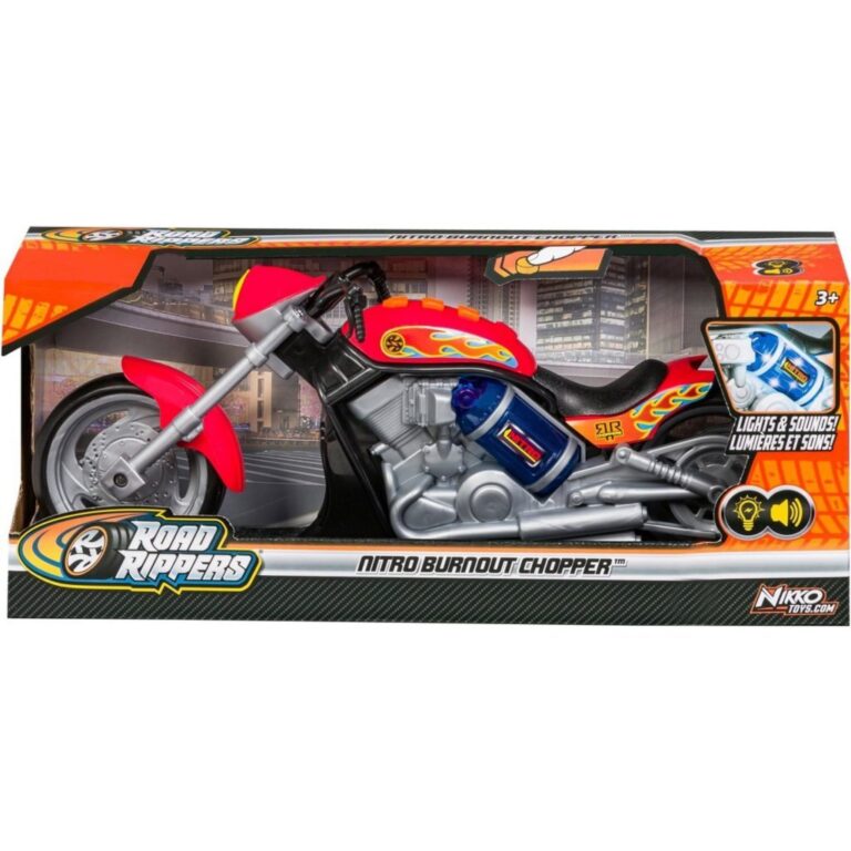 Road Rippers Nitro Burnout Chopper + Licht en Geluid | Kopen bij Flickmyhouse