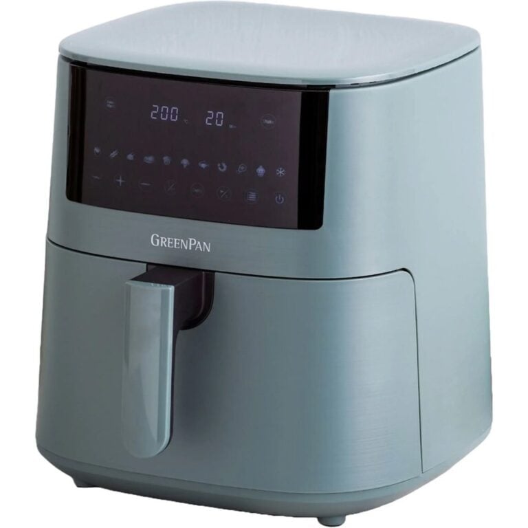 GreenPan Bistro XXL Air Fryer 7.2L 1650W Smokey Blue | Kopen bij Flickmyhouse