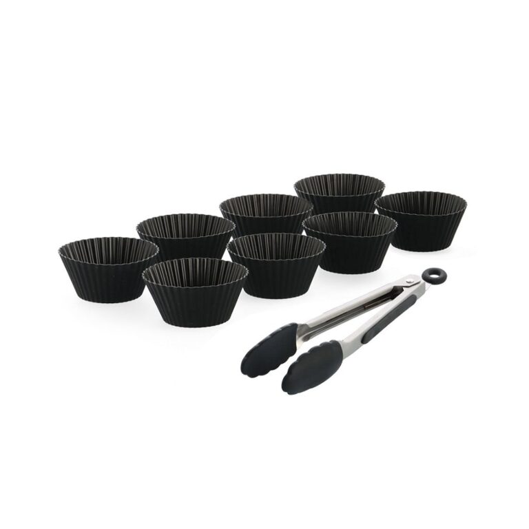 GreenPan Bistro Airfryer Bakset 9-delig Zwart | Kopen bij Flickmyhouse