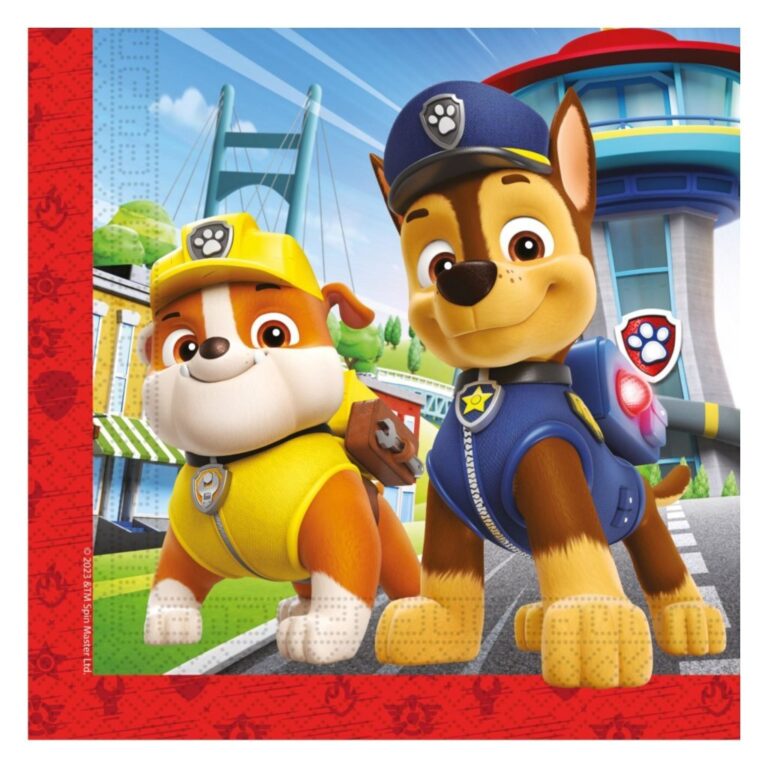 Paw Patrol Servetten 20 Stuks | Kopen bij Flickmyhouse