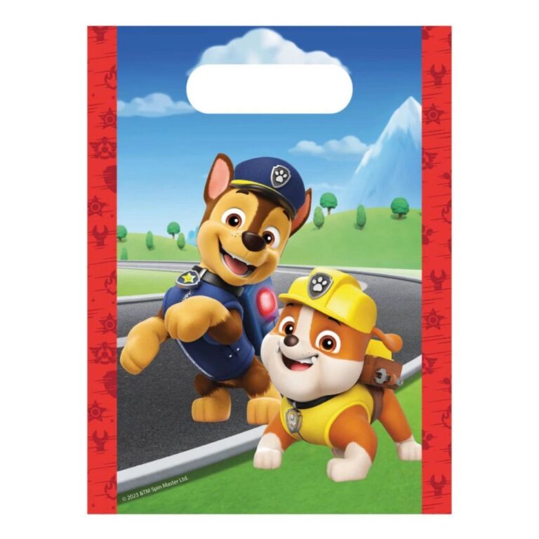 Paw Patrol Uitdeelzakjes 4 Stuks | Kopen bij Flickmyhouse