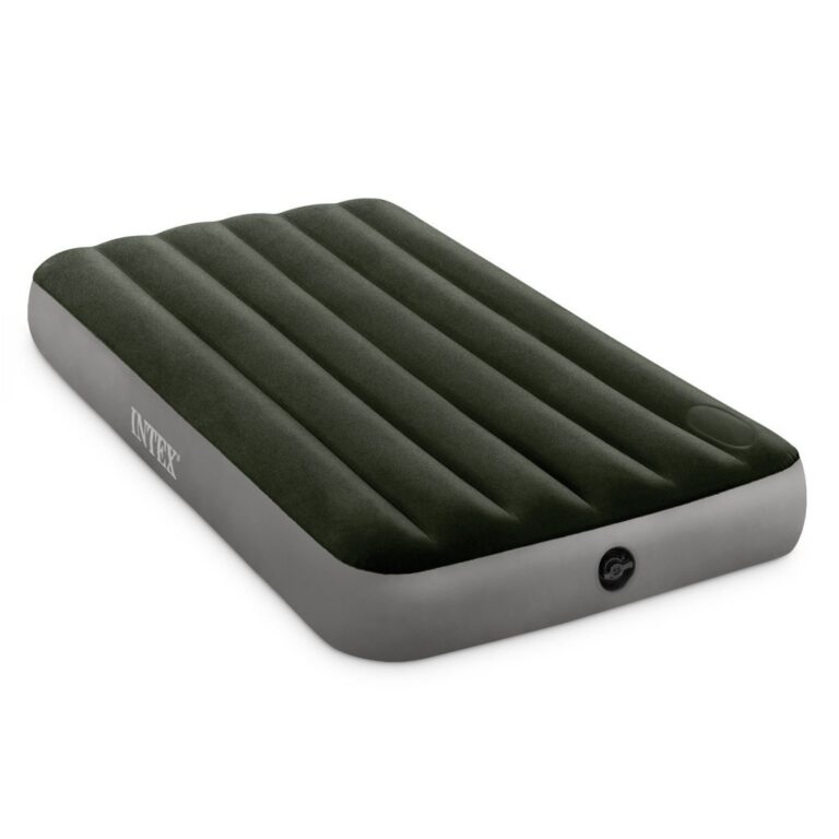 Intex 64761 Twin Dura-Beam Downy Luchtbed 191x99x25 cm Groen | Kopen bij Flickmyhouse