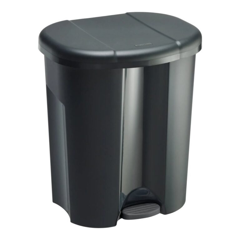 Rotho Pila Afvalbak 40L Zwart | Kopen bij Flickmyhouse