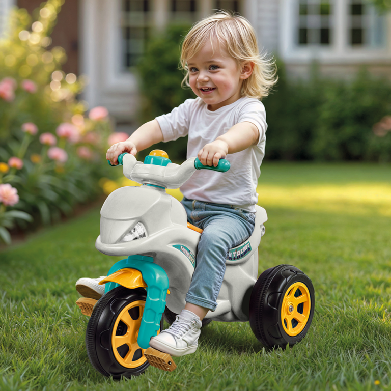 Dolu Moto Bike Tricycle 3in1 Driewieler & Loopfiets | Kopen bij Flickmyhouse