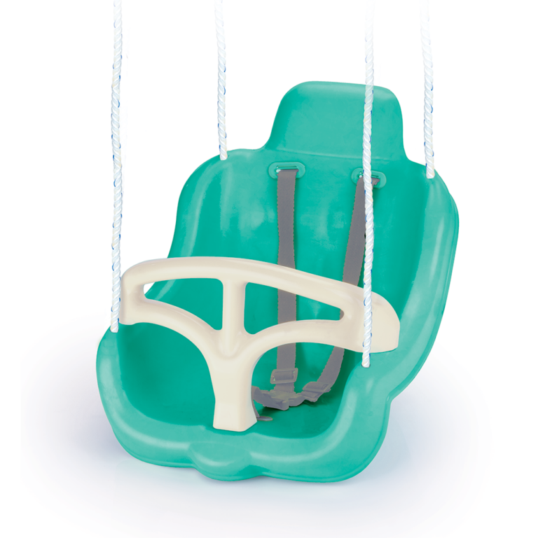 Dolu Schommelstoel Blauw/Wit | Kopen bij Flickmyhouse