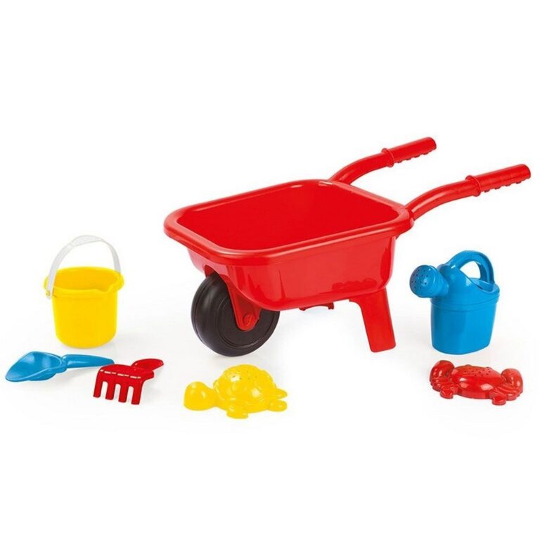 Dolu Kruiwagen Speelset Rood/Blauw/Geel | Kopen bij Flickmyhouse