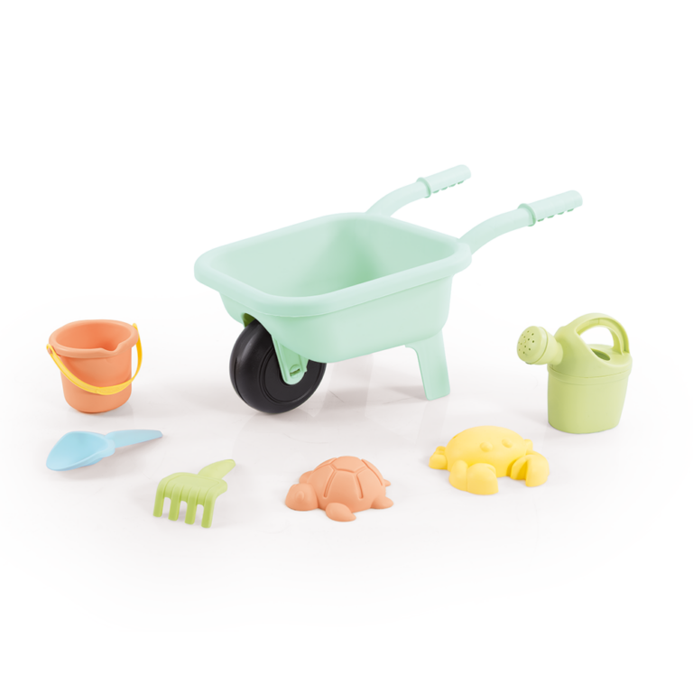 Dolu Kruiwagen met Strandset Zandbakset inclusief Accessoires | Kopen bij Flickmyhouse