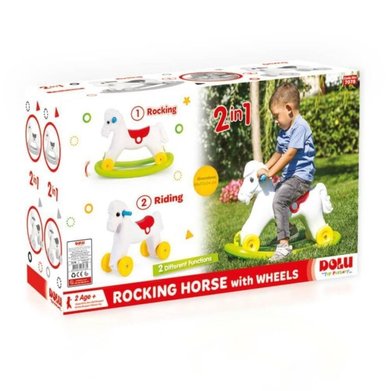 Dolu Hobbelpaard En Loopfiguur 2 In 1 | Kopen bij Flickmyhouse