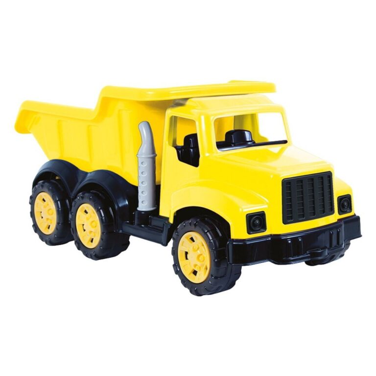Dolu Truck 83 cm Geel/Zwart | Kopen bij Flickmyhouse