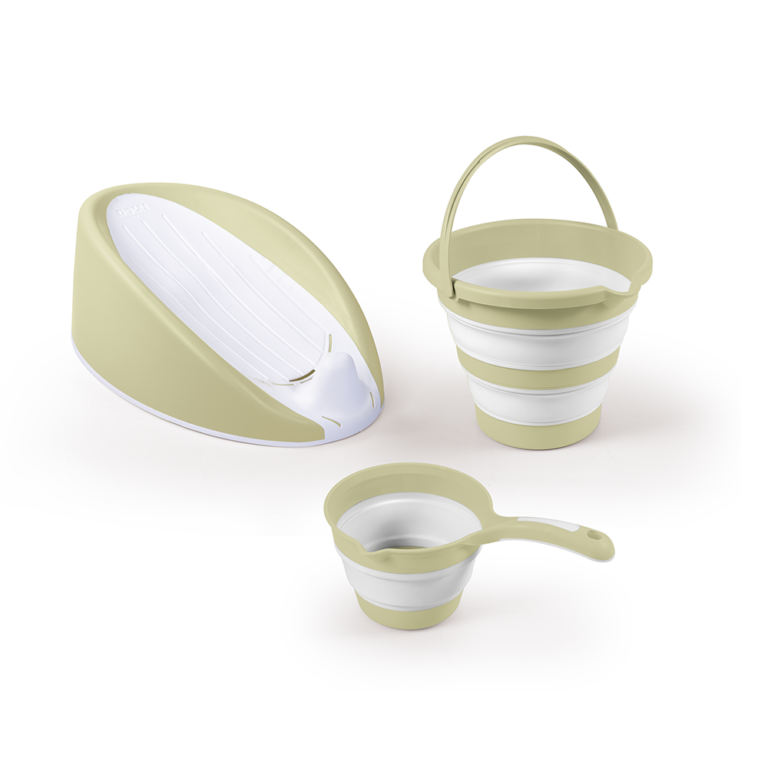 Dolu Baby Bad Set Eco Groen | Kopen bij Flickmyhouse