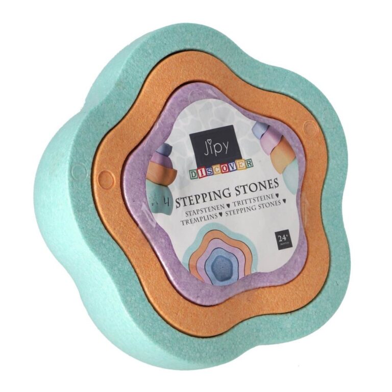 Jipy Stapelblokken 4 Stuks Pastel | Kopen bij Flickmyhouse