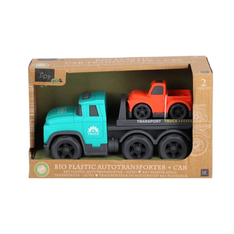 Jipy Bio Transporter met Auto | Kopen bij Flickmyhouse