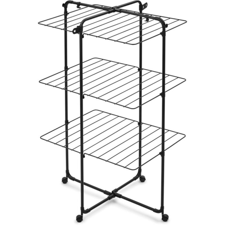 Brabantia HangOn Droogtoren 230 cm Droogruimte Matt Zwart | Kopen bij Flickmyhouse