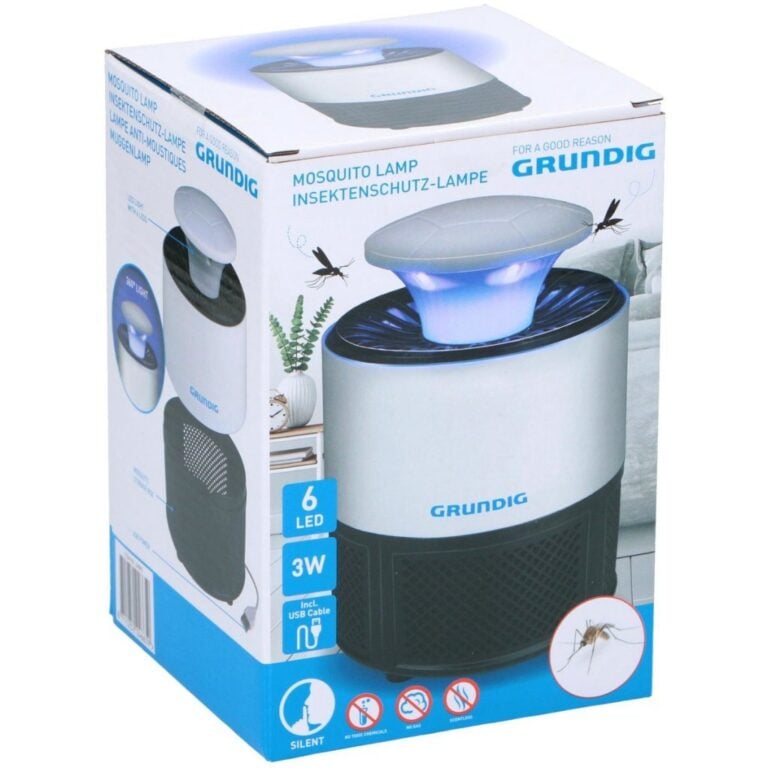 Grundig Anti-Muggenlamp Zwart/Wit | Kopen bij Flickmyhouse