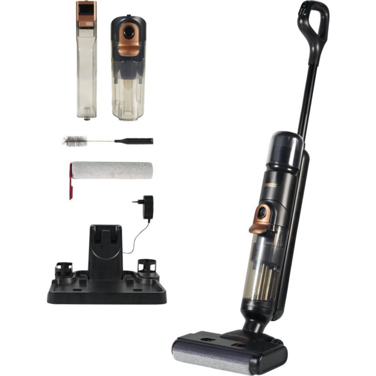 Princess AquaMotion Pro 4in1 Vloerreiniger Zwart/Goud | Kopen bij Flickmyhouse