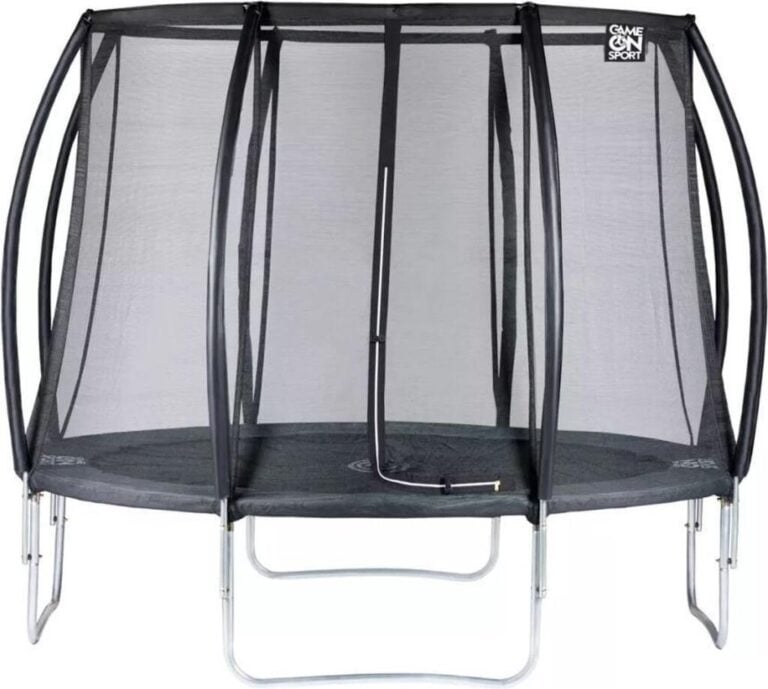 Game On Sport trampoline Black Line met sefetynet 305 cm | Kopen bij Flickmyhouse