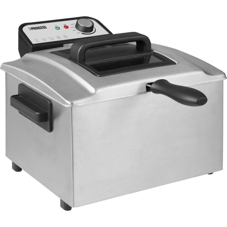 Princess 184090 Friteuse 5L 3270W RVS/Zwart | Kopen bij Flickmyhouse