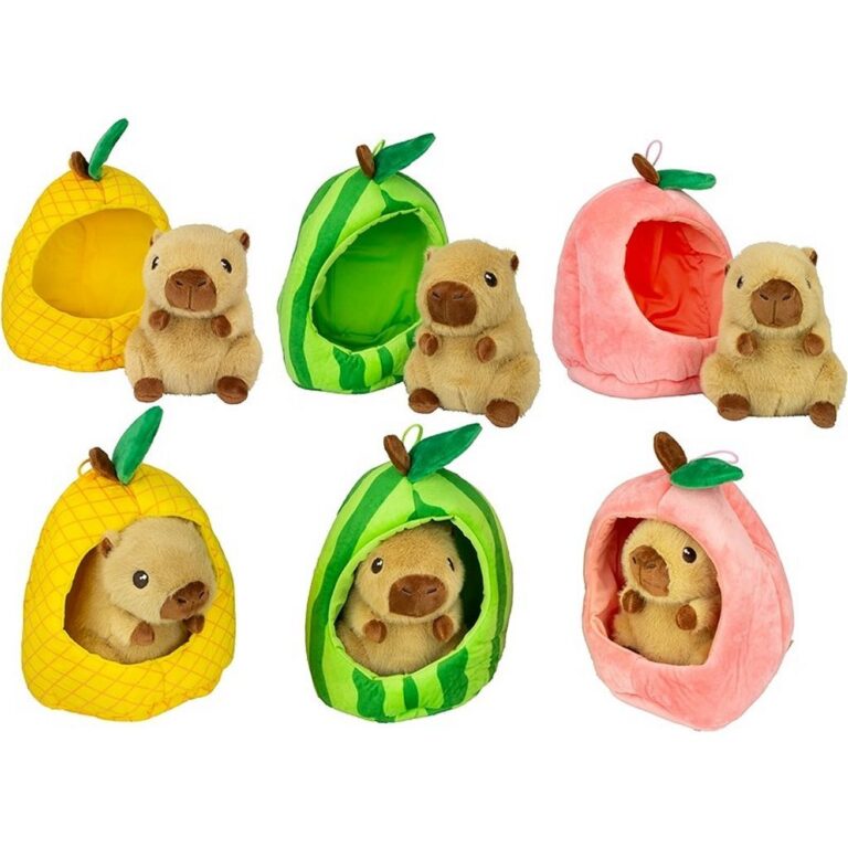 Knuffel Capybara in Fruit Assorti | Kopen bij Flickmyhouse