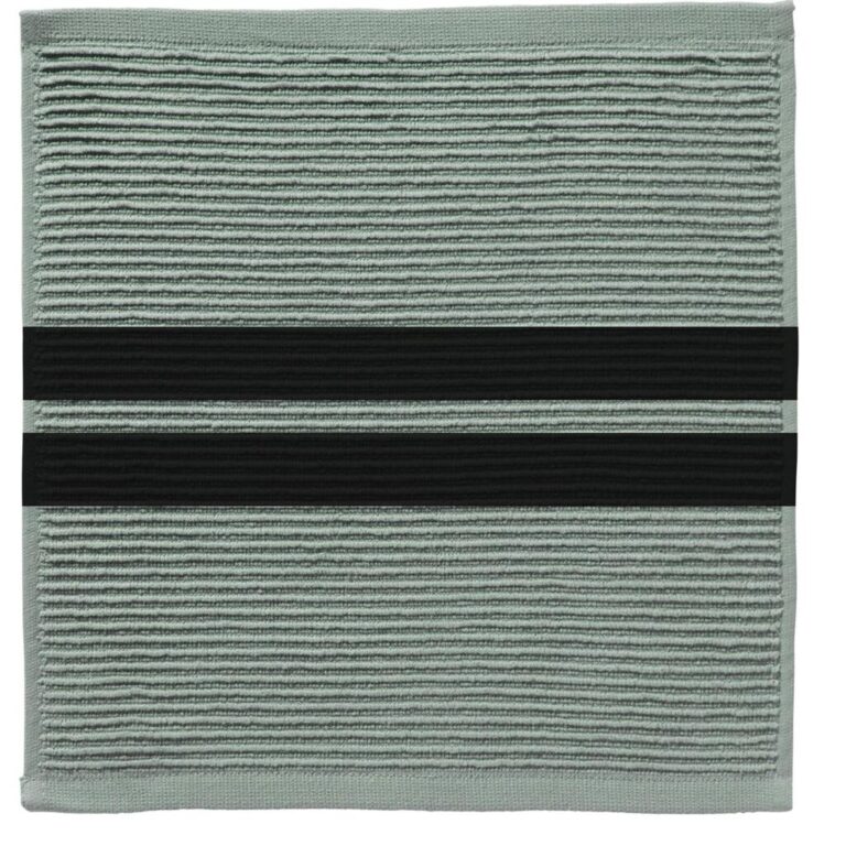 DDDDD Vaatdoeken 30x30 cm 3 Stuks Groen/Zwart/Katoen | Kopen bij Flickmyhouse