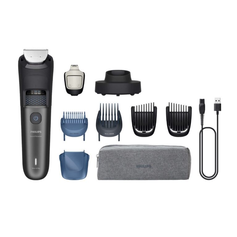 Philips BT7665/15 Baardtrimmer Zwart/Blauw | Kopen bij Flickmyhouse