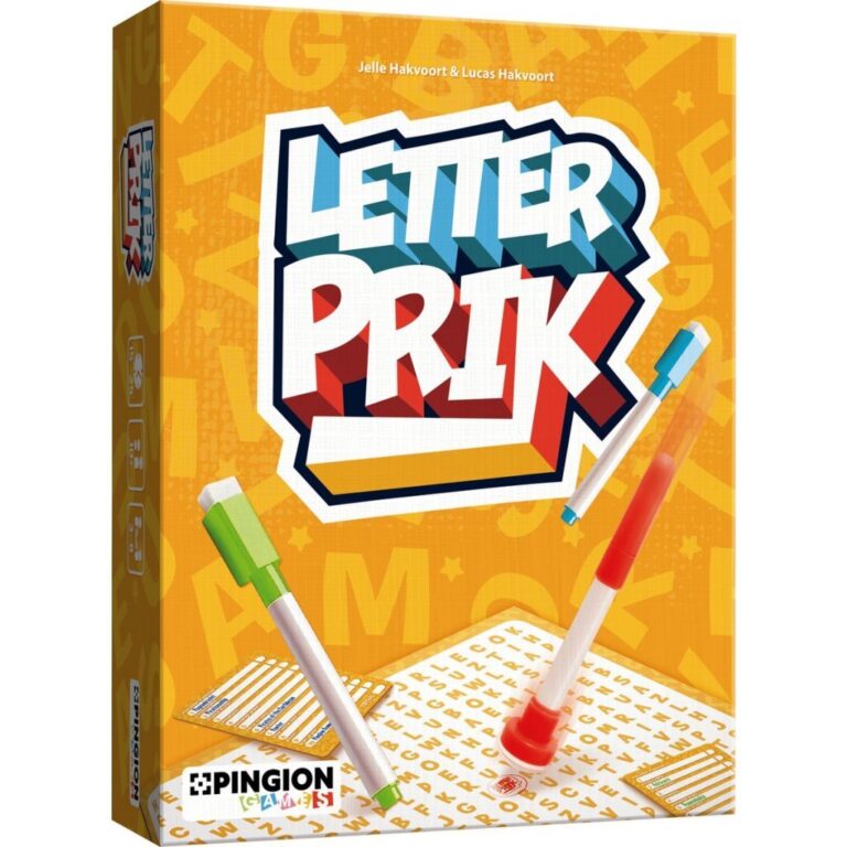 Pingion Games Letterprik Bordspel | Kopen bij Flickmyhouse