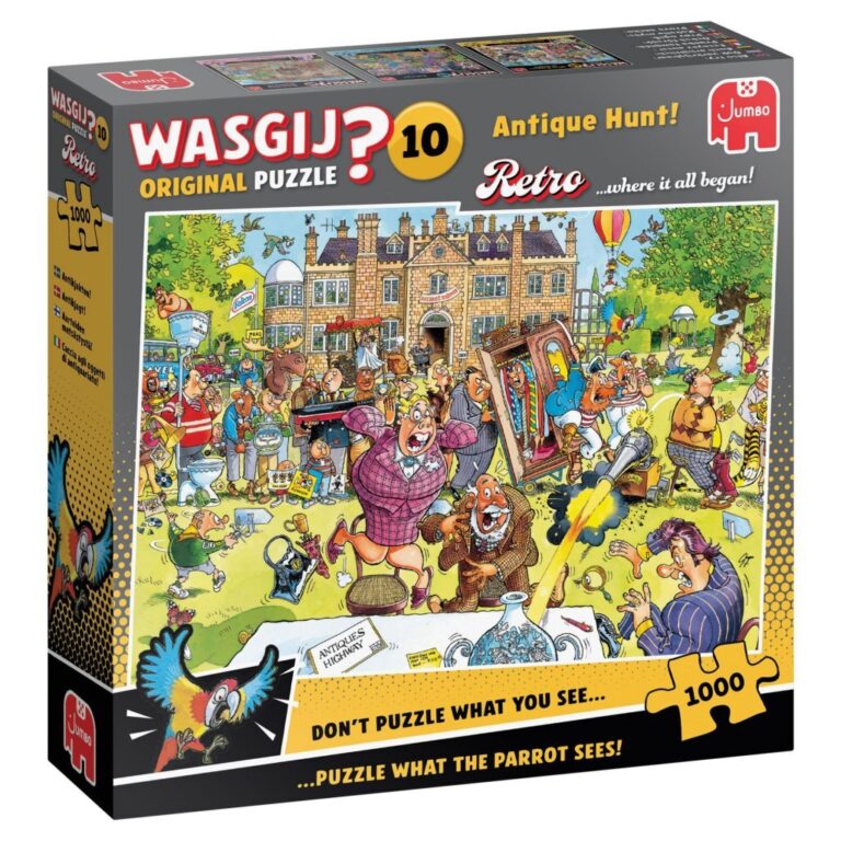 Jumbo Puzzel Wasgij Retro Original 10 Antiekjacht 1000 Stukjes | Kopen bij Flickmyhouse