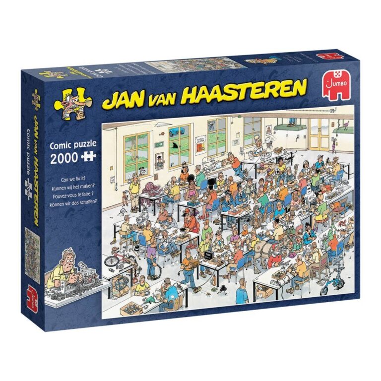 Jumbo Puzzel Jan van Haasteren Kunnen Wij Het Maken? 2000 Stukjes | Kopen bij Flickmyhouse