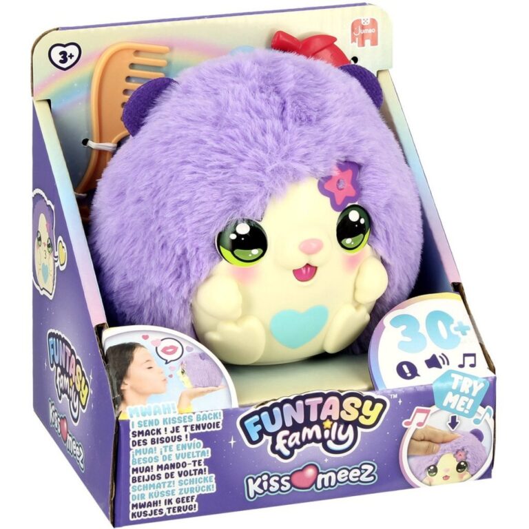Jumbo Funtasy Family Knuffel Kiss Meez Hamster + Geluid | Kopen bij Flickmyhouse