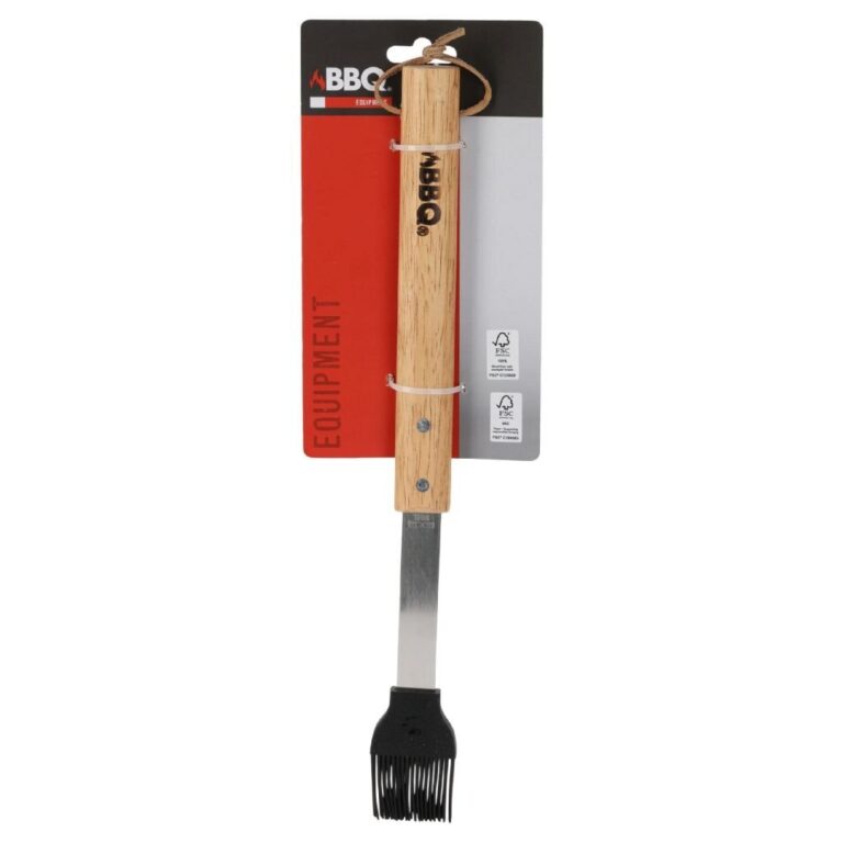 BBQ Kwast 38 cm RVS/Hout | Kopen bij Flickmyhouse