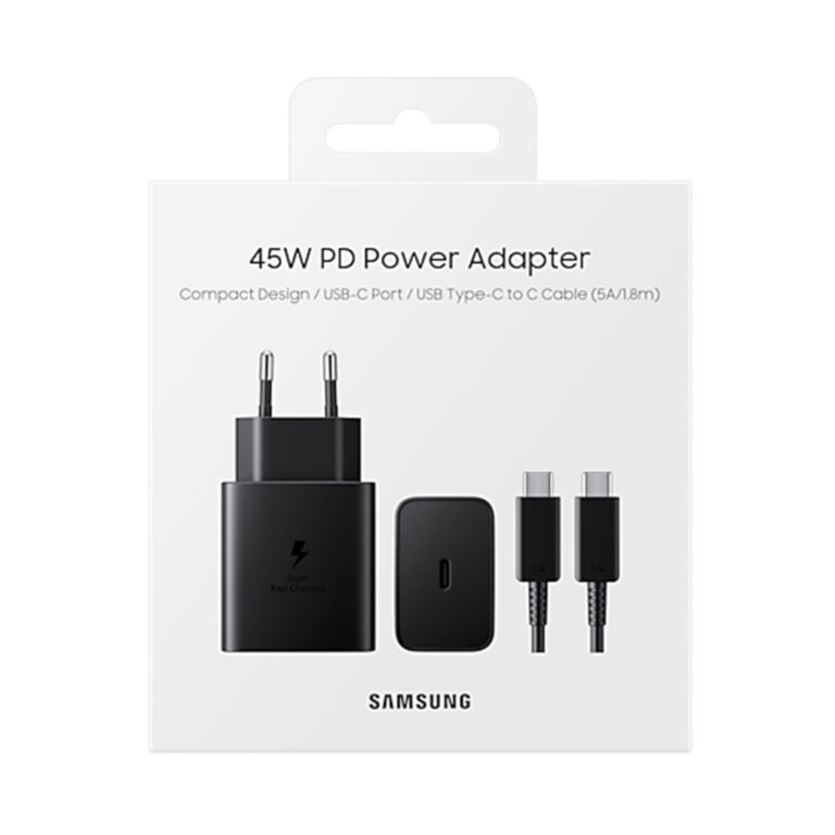 Samsung Power Adapter USB C 45W 180 cm Zwart | Kopen bij Flickmyhouse
