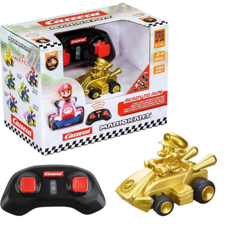 Carrera RC Nintendo Super Mario Gold Mini 1:50 | Kopen bij Flickmyhouse