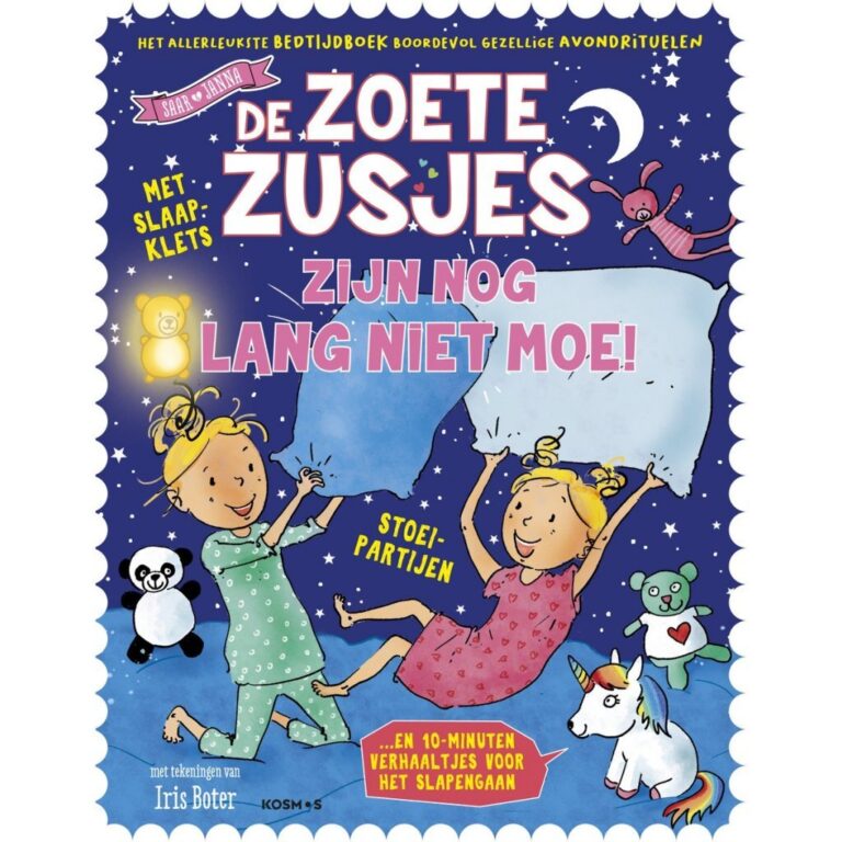 Boek De Zoete Zusjes Zijn Nog Lang Niet Moe | Kopen bij Flickmyhouse