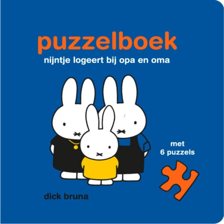 Nijntje Puzzelboek Nijntje Logeert bij Opa en Oma | Kopen bij Flickmyhouse