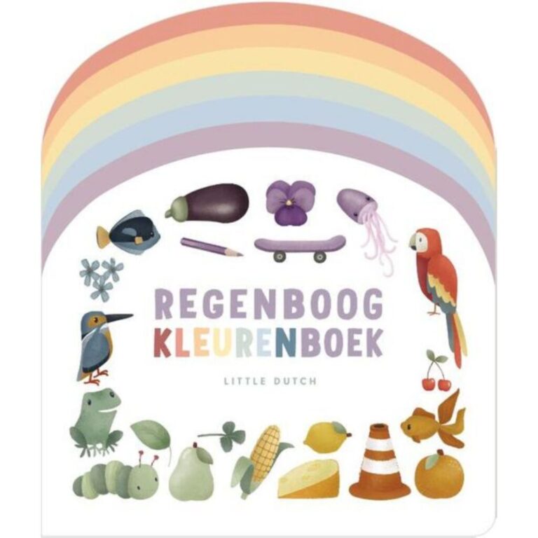 Little Dutch Regenboog Kleurenboek | Kopen bij Flickmyhouse