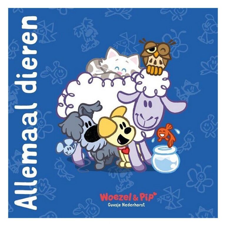 Woezel en Pip Kartonboek Allemaal Dieren | Kopen bij Flickmyhouse