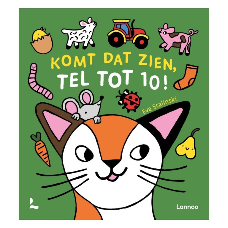 Boek Komt Dat Zien Tel Tot 10! | Kopen bij Flickmyhouse